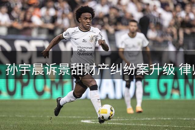 孙宇晨诉景甜财产纠纷案升级 律师张起淮介入引关注